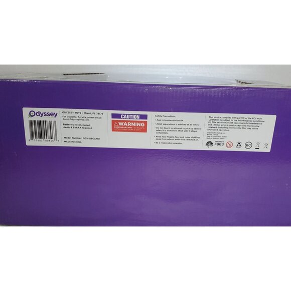 Odyssey Toys Battle Bumpers Remote Control Land Vehicles Set For 2 Ages Multi - Picture 7 of 7